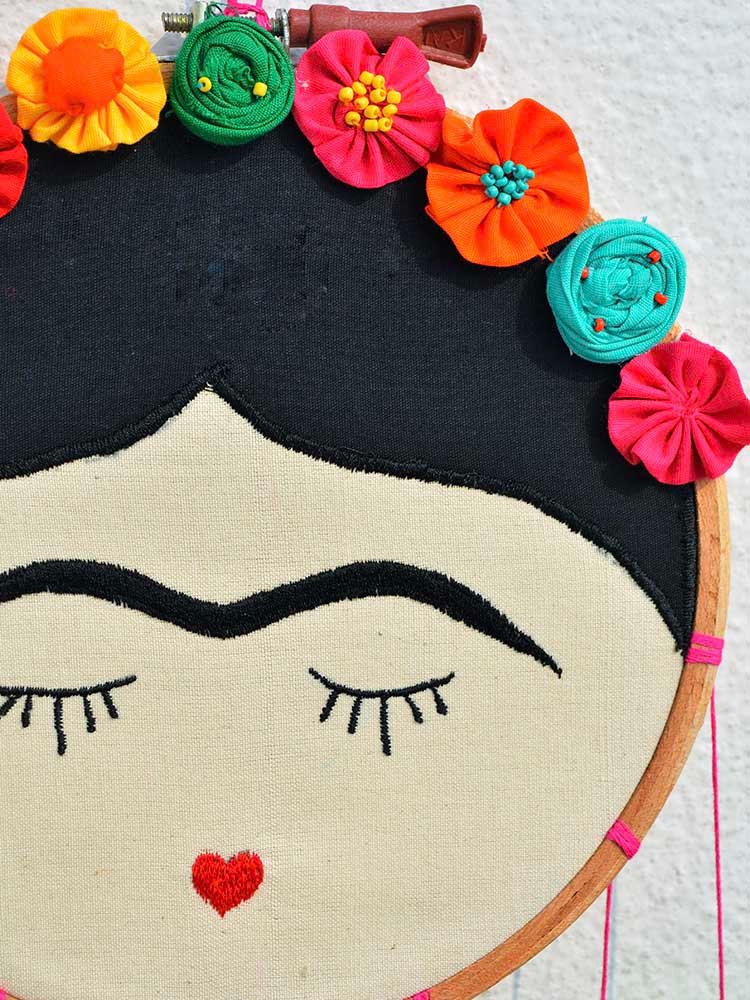 Frida with Tassels Dreamcatcher - Image 4