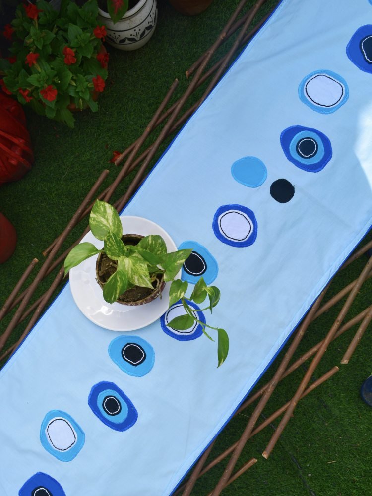 Evil Eye Table Runner