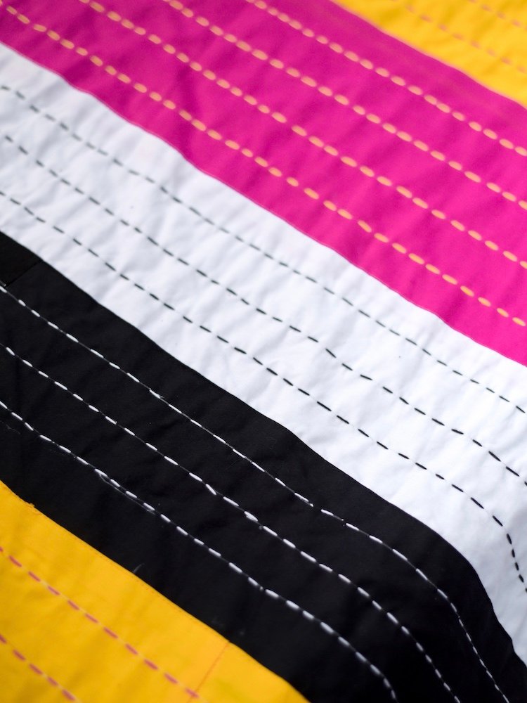 Kantha Patchwork Bedcover - Image 4