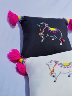 pichwai cow cushion 3