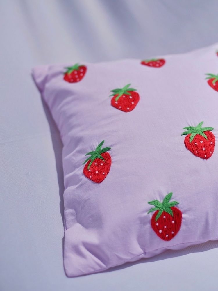 Strawberry Cushion Cover - Image 2