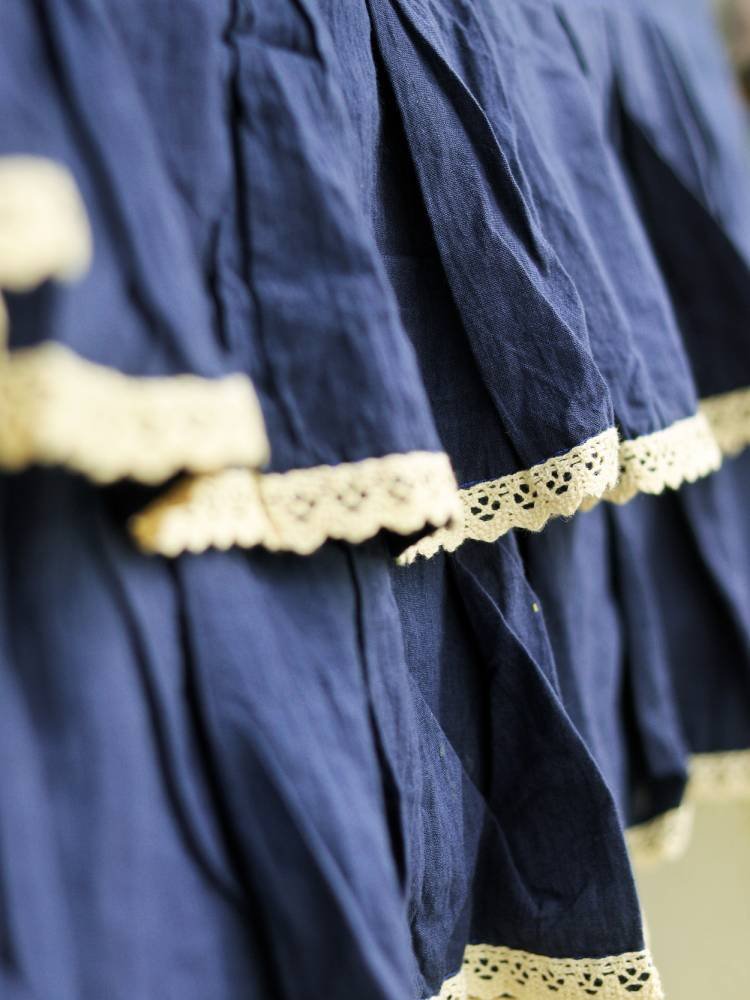 Panchi Curtains Navy Blue - Image 4