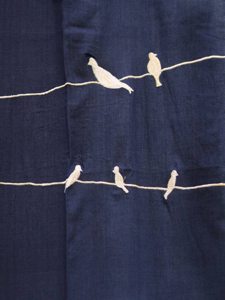 Panchi Curtains Navy Blue - Image 6