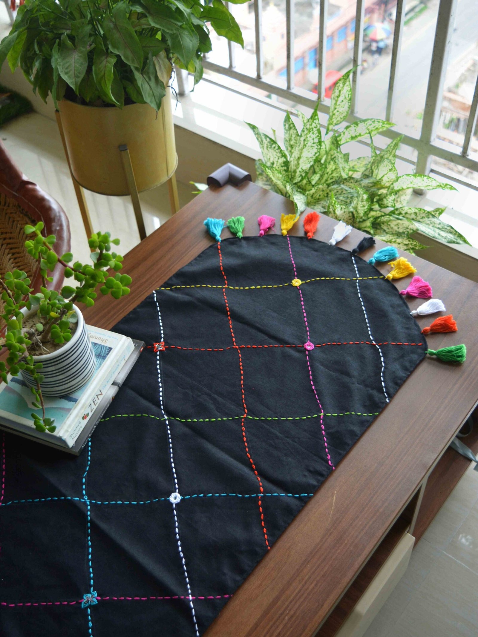 Leher Table Runner