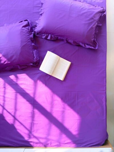 Prosperous Purple Bedsheet Set