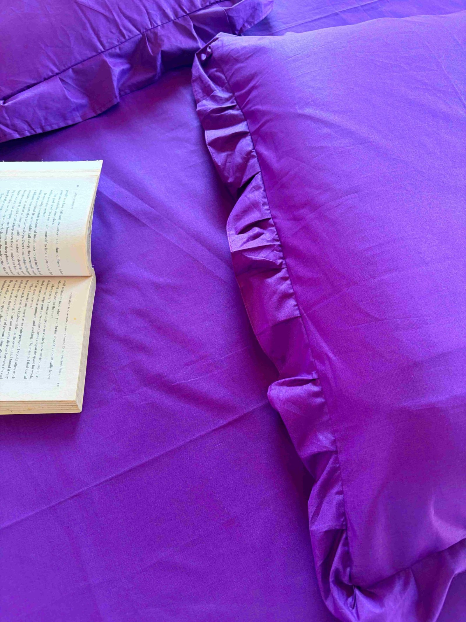 Prosperous Purple Bedsheet Set - Image 3