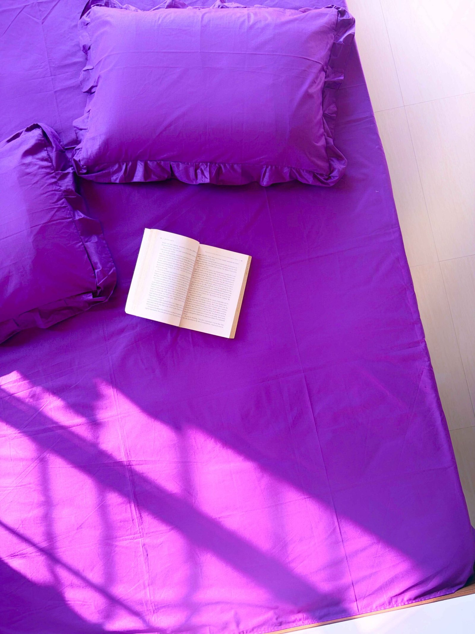 Prosperous Purple Bedsheet Set - Image 5